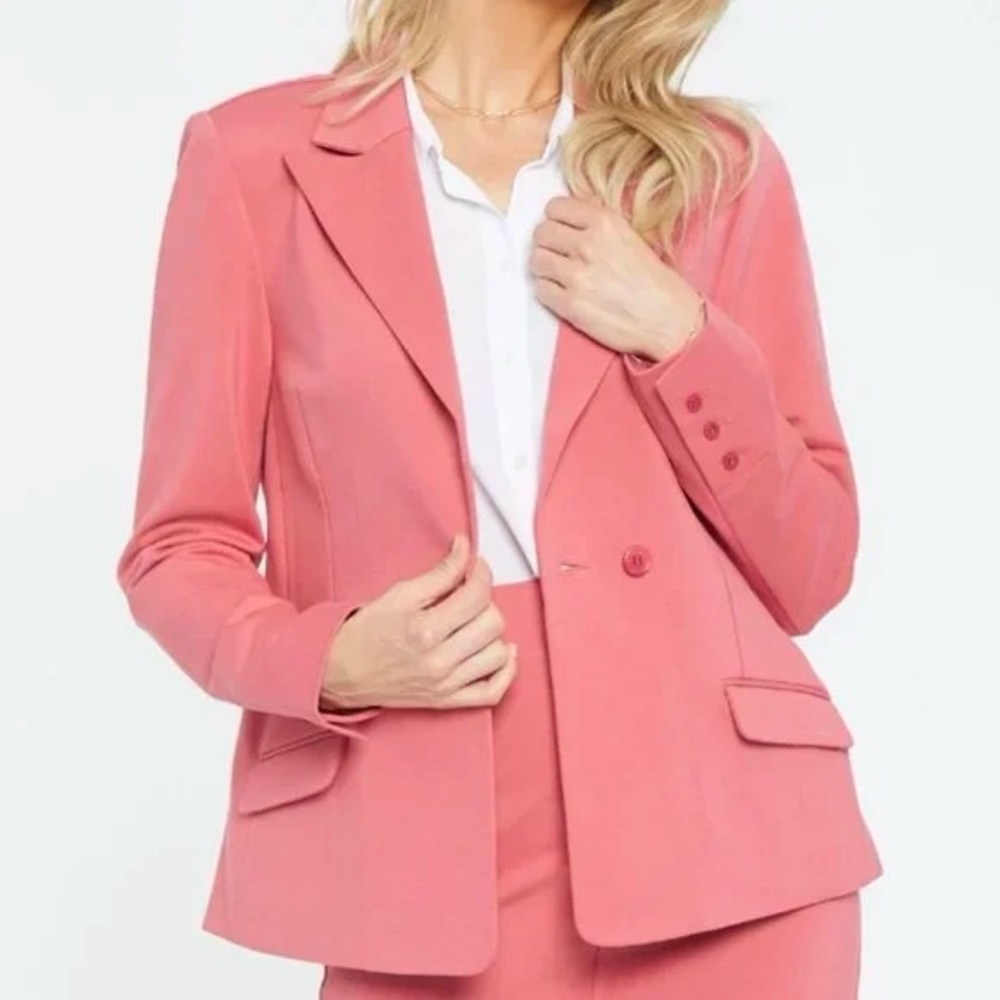 NYDJ Modern Blazer, Slate Rose